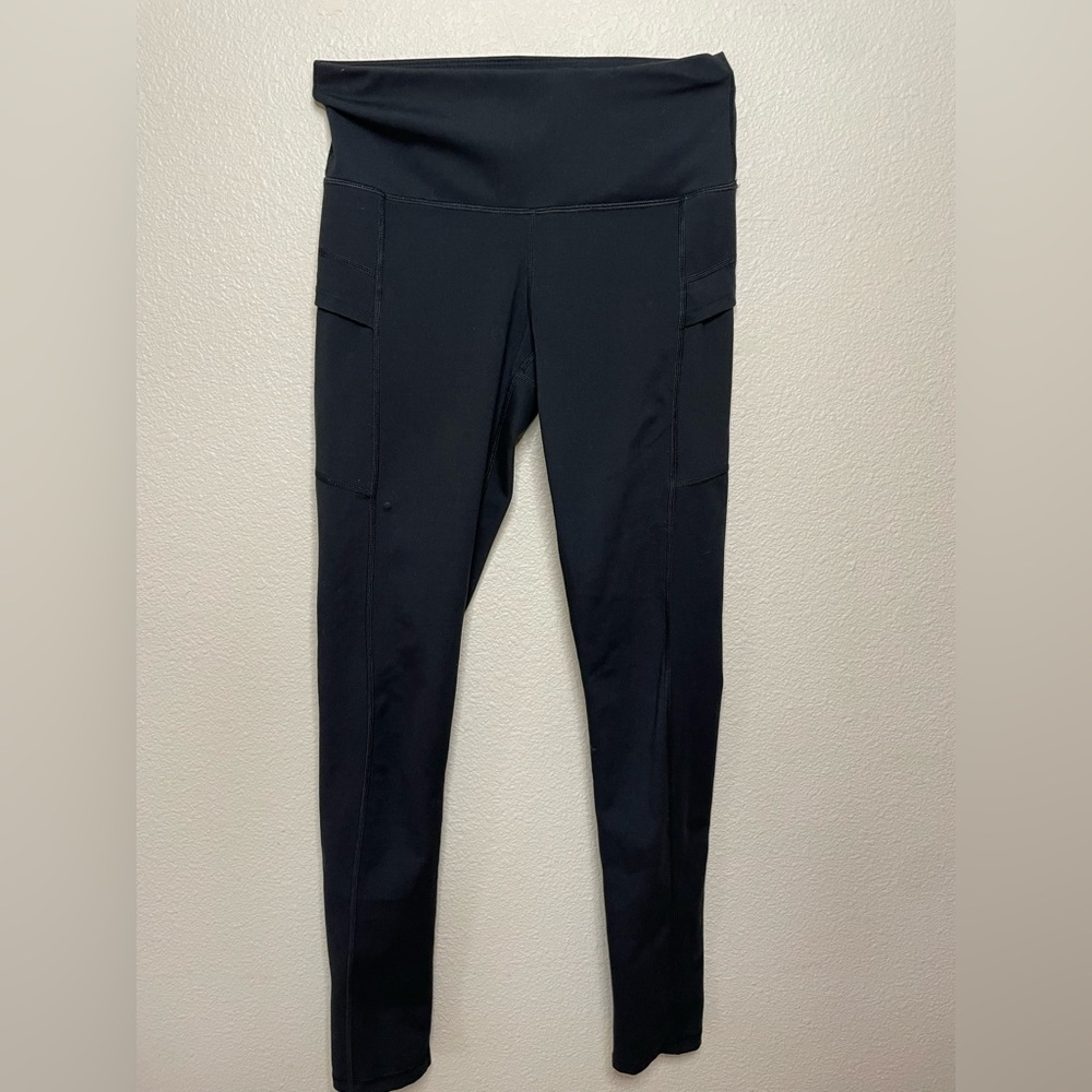 Black Pocket Leggings